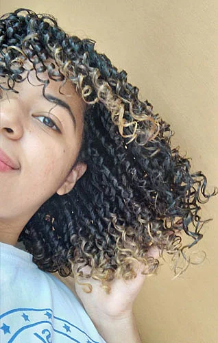 cuidados del pelo rizado